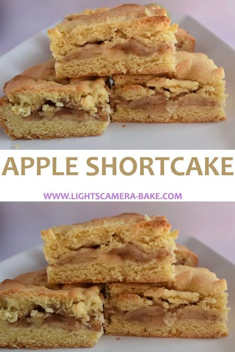 Apple Shortcake, Sweet Treat Recipes, Chocolate Lovers Cake, Nutella Fudge, Canned Apples, Shortcake Recipe, Baking Desserts, Brownie Toppings, Bake Recipes