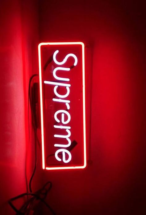 Hypebeast Office, Red And White Room, Supreme Bedroom, Man Room Design, Hypebeast Room Ideas, Supreme Wallpaper Hd, Nerdy Wallpaper, Bachelor Pad Decor, Wallpaper Off White