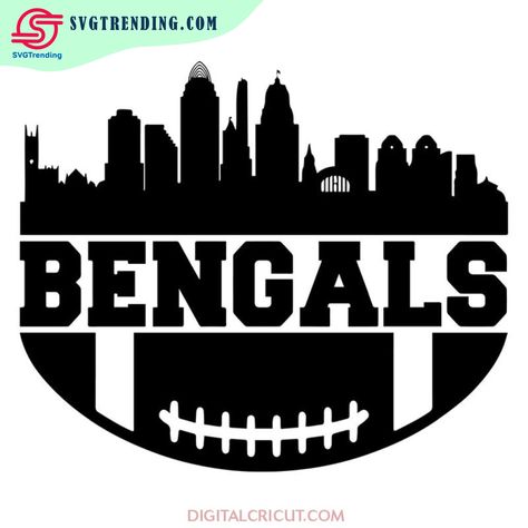 Cincinnati Bengals Svg, Bengals Svg, Cincinnati Bengals Football, Bengals Football, Nfl Memes, Love Football, Sport Craft, Nfl Svg, Football Svg