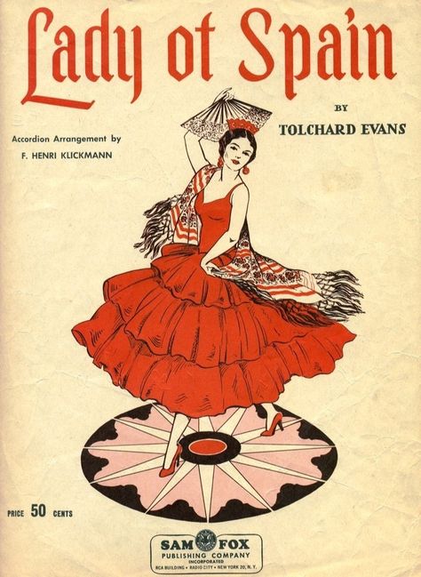 Spanish Posters, Old Sheet Music, Jazz Piano, Vintage Sheet Music, Learn Piano, Vintage Sheets, Music Covers, Music Room, Piano Music