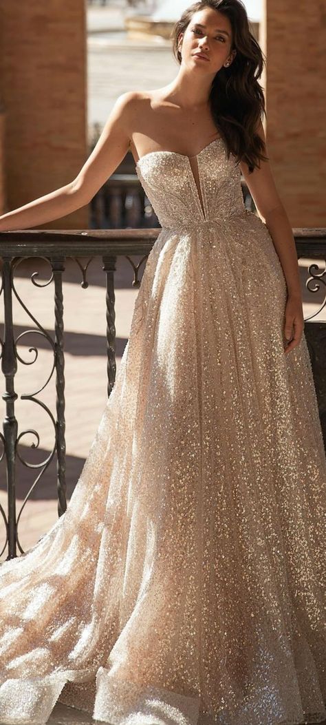 Wedding Dress With Gold Accents, Wedding Dress With Gold, Gold Wedding Dress, Neo Victorian, Champagne Color, Bridal Fashion, Bridal Dress, Gown Wedding Dress, Bridal Style