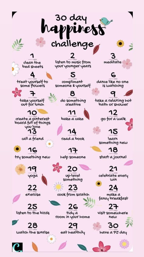 List Of Ways To Better Yourself, How To Be More Adventurous, How To Stay Busy, Daily Habits To Improve Your Life, 30 Day Happiness Challenge, How To Be Healthier, Goals List, 30 Day Challenges, Happiness Challenge