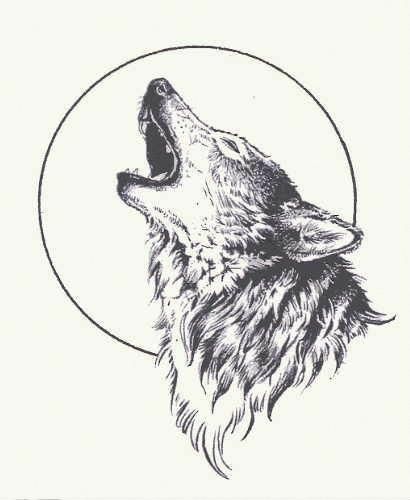 Traditonal Tattoo, Wolf And Moon Tattoo, Howling Wolf Tattoo, Fenrir Tattoo, Tier Tattoo, Wolf Illustration, Mom Tattoo, Wolf Tattoo Design, Infinity Tattoos