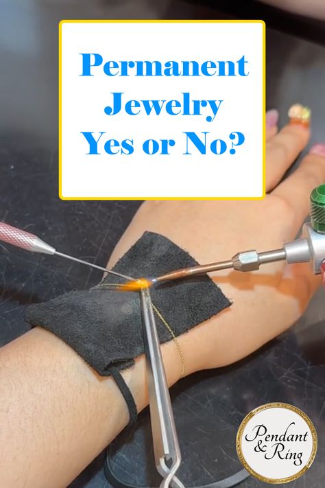 Permanent Jewelry – Yes or No? – Pendant and Ring Permanent Jewelry, Broken China Jewelry, China Jewelry, Broken China, Yes Or No, Pendant Rings, Pros And Cons, Cleaning Jewelry, Jewelry Stores