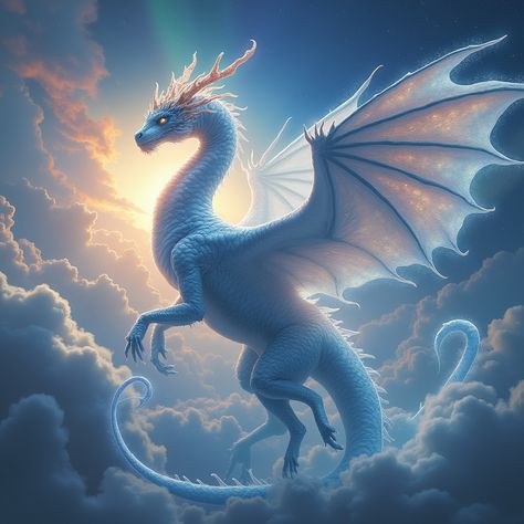 The Celestial Starwing, a dragon of divine light and radiant power, soaring through the celestial realms. Its wings glitter like stars and its presence brings calm to the heavens. Will you encounter this majestic guardian in your next RPG adventure? 🌟🌌 #DnD #CelestialDragon #FantasyArt #DragonDesign #DivineGuardian #TabletopGaming #DragonLore #EpicMonsters #RoleplayingGames #CreativeInspiration #CelestialRealms #MonsterHunter #DnDHomebrew #GameMaster #DnDInspiration #FantasyWorlds #MagicalCreatures #DragonPainter #PinterestInspiration Celestial Dragon, Coloring Inspiration, Divine Light, Game Master, Dragon Design, The Heavens, A Dragon, Monster Hunter, Magical Creatures