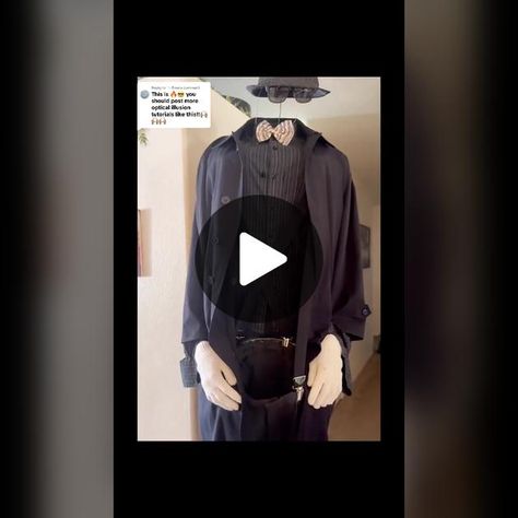 Diy Invisible Man Costume, Invisible Man Costume Diy, Invisible Man Costume, Diy Costumes Men, Woman Costume, Invisible Woman, Costume Tutorial, Invisible Man, Diy Halloween Costumes