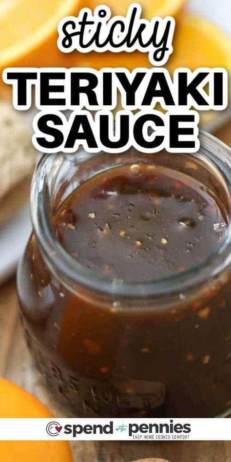 Homemade Teriyaki sauce is incredibly versatile. It can enhance the flavor of chicken, beef, wings, and more. Use it as a marinade, a drizzle, or a dipping sauce to make your dishes extra delicious. Use in stir-fries, as a dip for spring rolls, or as a marinade for veggies! The options are endless, and the taste is amazing! #teriyakisauce #homemade #teriyaki #asian #spendwithpennies Easy Teriyaki Sauce, Easy Teriyaki Sauce Recipe, Teriyaki Pork, Teriyaki Sauce Recipe, Homemade Teriyaki Sauce, Vegan Sauces, Teriyaki Sauce, Teriyaki Chicken, Noodle Bowls