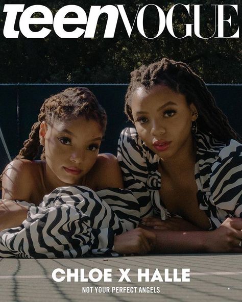 Chloe x Halle, Teen Vogue #fashion #music #womensfashion #blackgirlmagic #blackgirlsrock Chloe Halle, Chloe And Halle, Dorian Yates, Pretty Hurts, Chloe X Halle, Halle Bailey, Vogue Covers, Black Music, Halle Berry