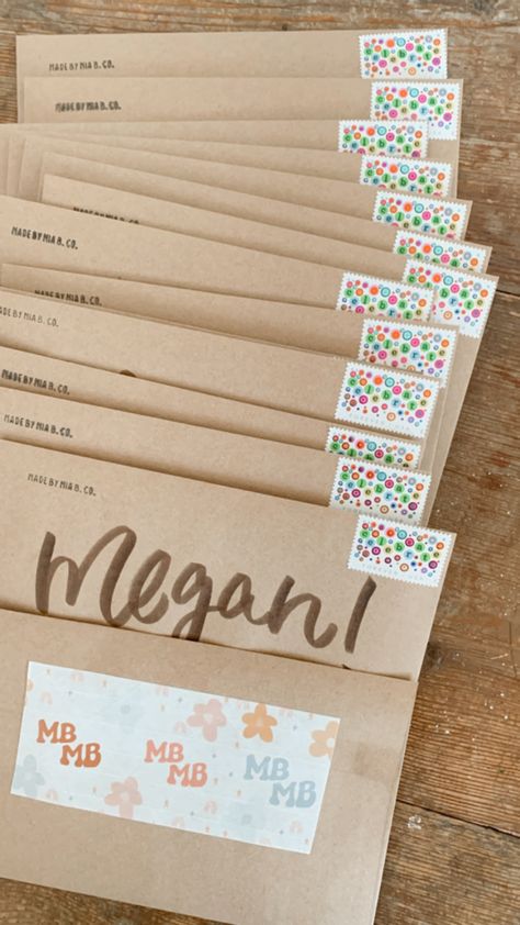 Small Biz Aesthetic, Sticker Business Aesthetic, Small Business Aesthetic Packaging, Small Business Asthetic, Etsy Shop Aesthetic, Small Business Desk, Sticker Packaging Ideas, Small Business Owner Aesthetic, Etsy Packaging Ideas