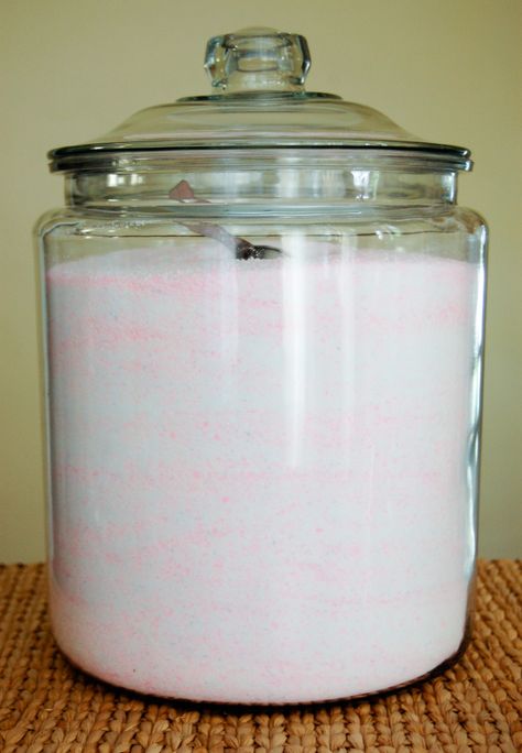 Homemade Laundry Detergent | Freckles & Purls Arm And Hammer Super Washing Soda, Homemade Detergent, Arm And Hammer Baking Soda, Laundry Detergent Recipe, Detergent Recipe, Diy Laundry Detergent, Homemade Cleaning Supplies, Laundry Tips, Homemade Laundry Detergent