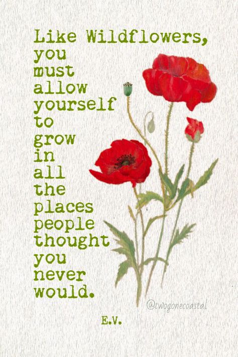 Wild Flower Quotes, Flower Quote, Phone Quotes, Garden Quotes, Flower Quotes, Self Love Affirmations, Love Affirmations, Note To Self, Pretty Words