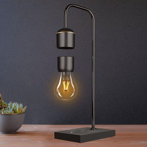 USD $75.89 Christmas Office Gifts, Magnetic Levitation, Floating Lights, Light Bulb Lamp, Cool Lamps, Lamp For Bedroom, Lamp Bulb, Desk Lamps, Led Light Bulb