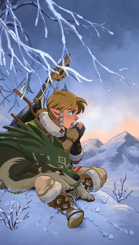 Link Wallpapers, Link Loz, Zelda Artwork, Link Breath Of The Wild, Link Fan Art, Loz Art, Wolf Link, Botw Link, Link Botw