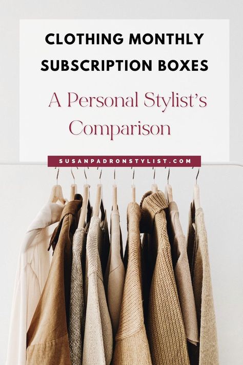 Virtual Fashion Workshop l Ways To Be Confident & Stylish | Styling Tips How To Look Confident, Clothing Subscription Boxes, Stylist Outfit, Clothing Subscription, Outfit Ideas For Women, Clothing Boxes, Build A Wardrobe, Self Confidence Tips, Monthly Subscription