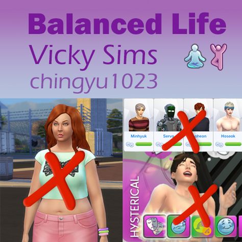 Balanced Life Separate Modules (S2) | Patreon Sims 4 Weight Mod, Sims 4 Weight Gain Mod, Sims 4 Whicked Wims, Control Emotions, Play Sims, Weight Changes, Sims 4 Update, Balanced Life, Weight Control