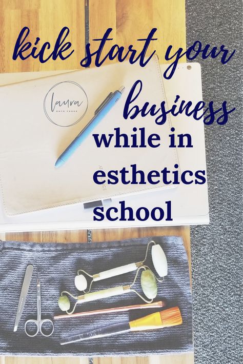 Starting Your Own Esthetics Business, Esthetician Business Plan Template, Starting Esthetician Business, Esthetician Supply List, Esthetician School Supplies, Esthiology School, Solo Esthetician Business Plan, Esthetician Business Plan, Esthetician Aesthetic Room