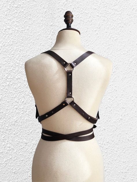 Leather Harness/ Harness Belt/brown Harness/ Body | Etsy Turkey Choker Harness, Men Harness, Belt Suspenders, Brown Harness, Black Harness, Thigh Harness, Harness Belt, Belt Brown, Stainless Steel Accessories