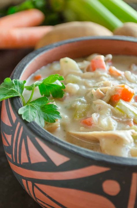 Turkey Stew Recipes, Leftover Turkey Stew, Turkey Stew, Dinner Fresh, Thanksgiving Leftover Recipes, Shredded Turkey, Thanksgiving Turkey Leftovers, Crockpot Turkey, Turkey Soup