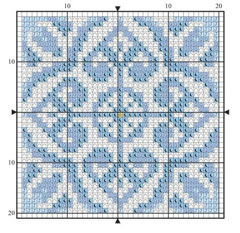 Tile Crochet Pattern, Crochet Mosaic Pattern Free Chart, Moroccan Tile Cross Stitch, Biscornu Cross Stitch, Mosaic Tile Patterns, Pola Kristik, Tapestry Crochet Patterns, Crochet Tapestry, Crochet Square Patterns