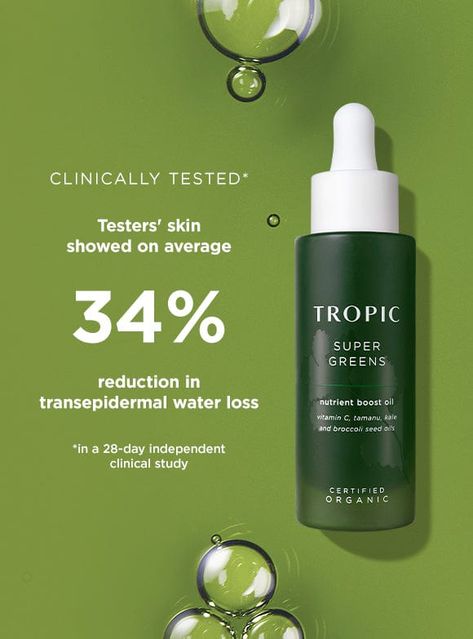 Natural Serums – Tropic Skincare Skincare Creatives, Acne Skincare Routine Products, Skincare Advertisement, Skin Care Product Photography, Green Serum, Skin Care Ads, Skin Care Design, Food For Acne, Cosmetics Advertising