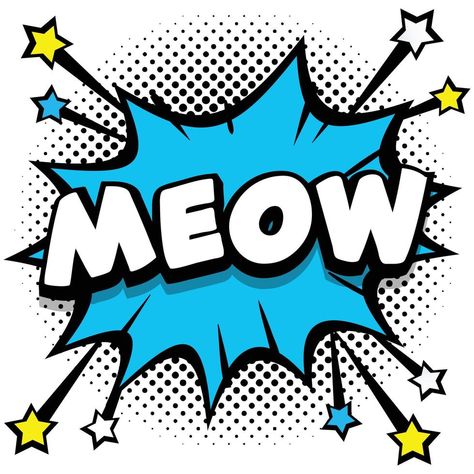 meow Pop art comic speech bubbles book sound effects Comic Speech Bubbles, Comic Bubble, Colorful Frames, Speech Bubbles, Pop Art Comic, Art Comic, Speech Bubble, Comic Illustration, Art Drawings Sketches Simple