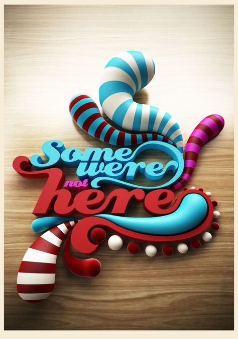 30 Awesome and Creative Typographic Design examples for your inspiration. Follow us www.pinterest.com/webneel Expressive Typography, Photoshop Fonts, Inspiration Typographie, 3d Type, Typo Design, Cool Typography, 3d Typography, Creative Typography, 3d Text