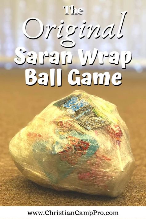 The original saran wrap ball game is a fun game full of candy and mysterious surprises that everyone loves. It's perfect for camp, retreats, Christmas and other holidays! #game #christmas Wrap Ball Game, Saran Wrap Ball, Saran Wrap Game, Christmas Charades Game, Saran Wrap Ball Game, Christmas Gift Exchange Games, Christmas Charades, Charades Game, Christian Camp