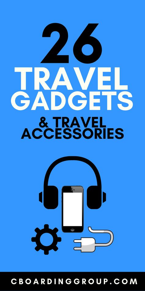 Here are 26 of the most interesting travel gadgets and travel accessories you'll want to have. Build the perfect travel kit for your next vacation!  travel tech travel accessories travel accessories gadgets travel gadgets accessories travel gadgets for women travel product reviews travel products gadgets cool travel gadgets travel tools travel organization travel gear gadgets best travel gadgets what to bring on a trip #travelgadget #travelacecssories #travelgadgets #travelkit #whattobring Travel Gadgets Accessories, Gadgets For Women, Best Travel Gadgets, Travel Life Hacks, Road Trip Packing List, Road Trip Packing, Travel Tools, Travel Camera, Travel Gadgets