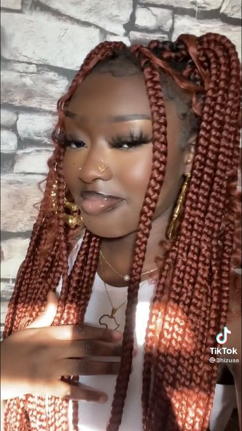 Amber Box Braids, Makeba Braids Styles, Style Knotless, Braiding Hair Colors, Cute Box Braids, Braid Inspiration, Marley Hair, Cute Braided Hairstyles, Braids Hairstyles Pictures