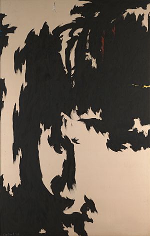 Clyfford Still (American, 1904–1980) 1947-H No. 1 (PH-265), 1947 Oil on canvas; 92 x 58 in. Arshile Gorky, Clyfford Still, Contemporary Art Artists, Hirshhorn Museum, Art 2023, Willem De Kooning, Action Painting, Jackson Pollock, Art Academy