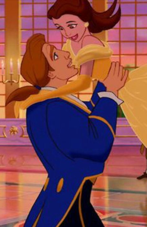 Prince Adam and Belle, so happy! Fera Disney, Belle And Adam, Prince Adam, Disney Couple, Belle And Beast, Disney Belle, Belle Beauty And The Beast, Belle Disney, Disney Favorites