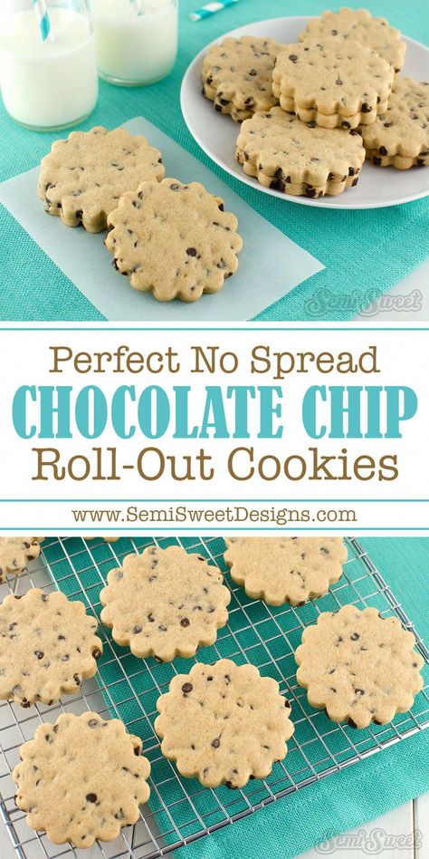 Roll Out Cookies, Cutout Cookie, Nutella Cookie, Drop Cookie, Drop Cookie Recipes, Cut Out Cookie Recipe, Resepi Biskut, Roll Cookies, Cookie Flavors