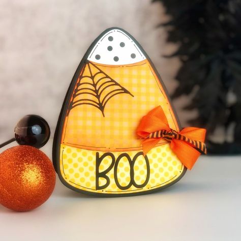 The Stamps of Life on Instagram: “Candy Corn Fold-it available now on HSN.com! This version includes dotted insert dies, a happy face die and the Candy Corn Alphabet! Get…” Halloween Cards For Kids, Felt Craft Projects, The Stamps Of Life, Stamps Of Life, Cards Halloween, Halloween Cards Handmade, Shaped Cards, Halloween Paper, Plastic Sheets