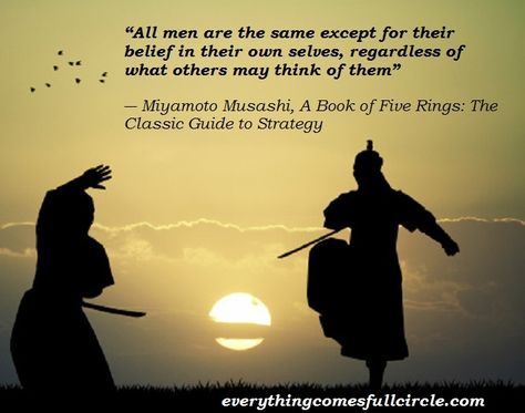 A powerful quote from A Book of Five Rings: The Classic Guide to Strategy by Miyamoto Musashi  #martialarts  #Phoenix Book Of 5 Rings, The Book Of Five Rings, Rings Quotes, Samurai Quotes, Book Of Five Rings, Musashi Miyamoto, Martial Arts Quotes, Five Rings, Barbie Quotes