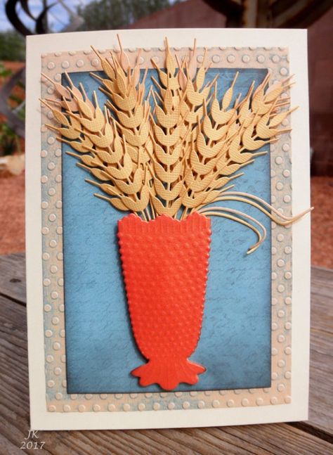 Wheat Craft, Dried Wheat, Hobnail Vase, Autumn Orange, Large Vase, Color Box, Pinterest Board, Petunias, The Pretty