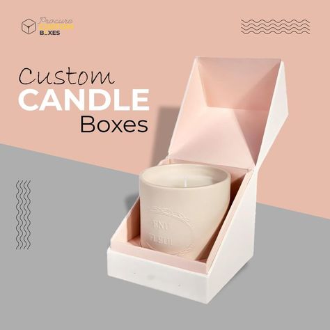 Luxury Candles Packaging, Jars Packaging, Candles Packaging, Candle Boxes, Lotion Candles, Jar Packaging, Candle Making Business, Custom Candle, Unboxing Experience