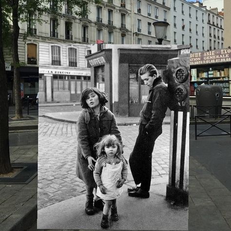 Historic Scenes Merged With The Present By Nick Sullivan Past And Future Photography, Past And Present Photography, Past And Present Art, Past Photography, Alevel Photography, Dear Photograph, Monochrome Photo, Contrast Photography, History Project