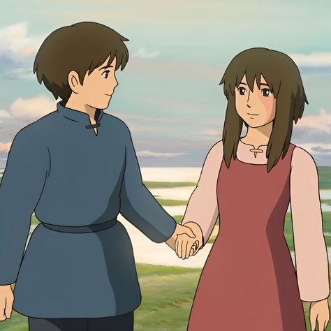 𝒕𝒂𝒍𝒆𝒔 𝒇𝒓𝒐𝒎 𝒆𝒂𝒓𝒕𝒉𝒔𝒆𝒂 Tales From Earthsea, Studio Ghibli Movies, Studio Ghibli Art, Ghibli Movies, My Neighbor Totoro, Anime Couples Drawings, Miyazaki, Animation Film, Anime Films