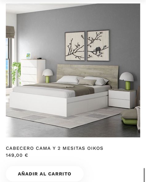 Pedir un dormitorio por internet nunca había sido tan fácil ✨ meimon.es . #meimon #muebles #barato #hogar #fyp #garden #flores #plants #gardening #renovation #limpieza #homedesign #plantas #organize #organization #ikea #reformadecasa #salon Cute Bedroom Decor, Mobile Tv, Marble Floor, Master Bedrooms Decor, Scandinavian Style, Bed Design, Home Interior, Home Design, Alaska