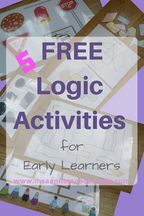 Logic For Kindergarten, Logic Activities For Preschool, Ready For First Grade, Logic Of English, Creative Curriculum Preschool, Cognitive Domain, Balloon Experiment, Free Kindergarten Printables, Logic And Critical Thinking