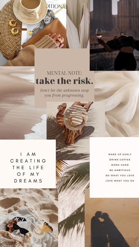 Gratitude Mood Board, Confident Mood Board, Mood Board Phone Wallpaper, Pin Board Ideas Aesthetic, Brown Mood Board, May Mood Board, Light Moodboard, Vision Board Layout, Mood Boards Aesthetic