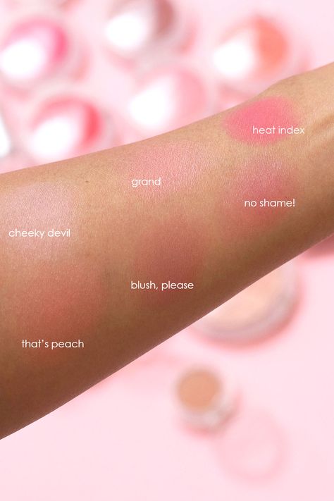 Mac Glow Play Blush Swatches, Mac Blush Swatches, Play Aesthetic, Mac Glow Play Blush, Blush Swatches, Quick Makeup Routine, Slay Makeup, Mac Lipstick Shades, Blush Collection