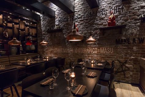 MASU Asian Bistro on Behance Tampere Finland, Asian Bistro, Pub Interior, Modern Asian, Restaurant Ideas, Bar And Restaurant, Dinette Sets, Asian Restaurants, White Bedroom Furniture