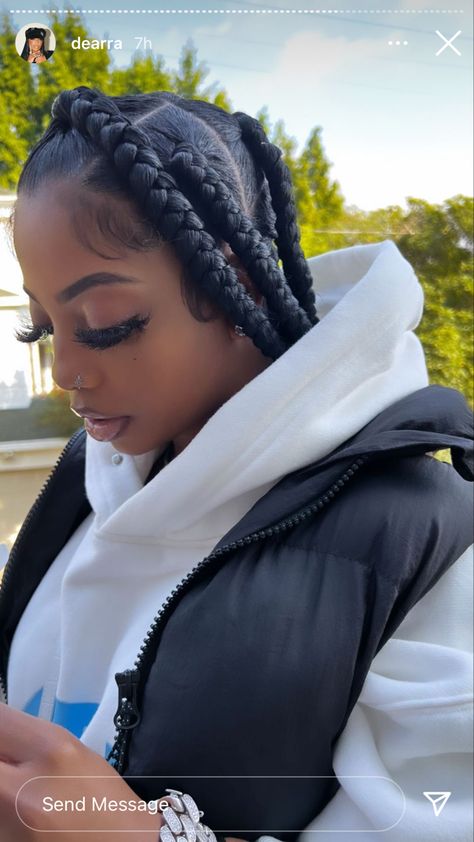 Dearra Taylor, Aesthetic Nails, Braided Cornrow Hairstyles, Bad Gal, Business Hairstyles, Cornrow Hairstyles, Aesthetic Clothing, Black Girls Hairstyles, Hair Skin