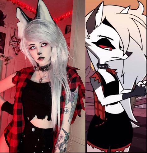 Loona Wolf, Luna Cosplay, Helluva Boss Loona, Wolf Cosplay, Female Werewolves, Boss Outfit, Superhero Cosplay, Epic Cosplay, Cosplay Diy