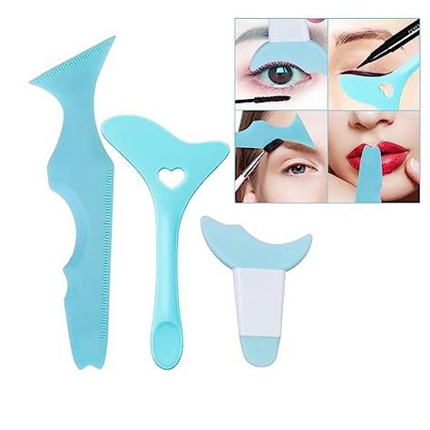 FMOYSIEN 3PCS Eyeliner Stencils Mascara Shield Silicone Eyeliner Applicator Tool Multifunctional Makeup Tool Eyeshadow Lipstick Mascara Eyeliner Guide Wing Eyeliner Tool for Beginners(Blue) Check more at https://uk.productsoffer.in/fmoysien-3pcs-eyeliner-stencils-mascara-shield-silicone-eyeliner-applicator-tool-multifunctional-makeup-tool-eyeshadow-lipstick-mascara-eyeliner-guide-wing-eyeliner-tool-for-beginnersblue/ Eyeliner Stencils, Eyeliner Tool, Mascara Shield, Eyeliner Guide, Wing Eyeliner, Shaper Tools, Eyeliner Stencil, Mascara Eyeliner, Outfits Indian