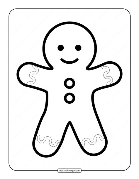 Printable Simple Gingerbread Man Coloring Page. You can download or print Printable Simple Gingerbread Man Coloring Page for free at ColorinGoo.Com. Christmas Gingerbread Man Drawing, Paint Gingerbread Man, Gingerbread Men Drawing, Ginger Man Drawing, Gingerbread Man Art Projects For Kids, Gingerbread Man Embroidery, Gingerbread Cookie Drawing, Gingerbread Man Doodle, Gingerbread Man Template Free Printable