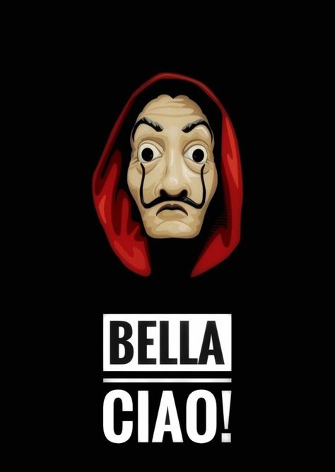 Bella ciao/Money Heist wallpaper Bella Ciao Wallpaper, Ciao Wallpaper, Money Heist Wallpaper, Supreme Wallpaper Hd, Iphone Wallpaper Nasa, Iphone Wallpapers Full Hd, Pac E Mike, Money Wallpaper Iphone, Bad Drawings