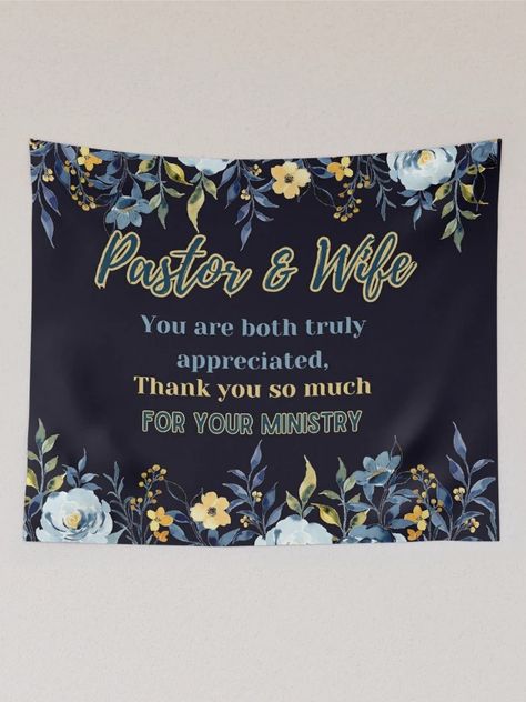 "Pastor Appreciation Gifts, Pastor and Pastor's Wife Appreciation Gift, Ordination, Thanksgiving, Christmas, Retirement" Tapestry for Sale by 100xGifts Foryou | Redbubble Pastor Appreciation Party Ideas, Pastor Day Decorations Ideas, Pastor Appreciation Ideas Decoration, Pastor Appreciation Ideas, Pastor Retirement, Pastors Wife Appreciation, Pastor Appreciation Day, Pastor Appreciation Gifts, Pastor's Wife