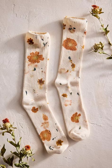 Flower Power Bamboo Socks | Anthropologie